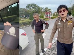 Turis China Cosplay Jadi Polisi Thailand, yang Geger Satu Negara