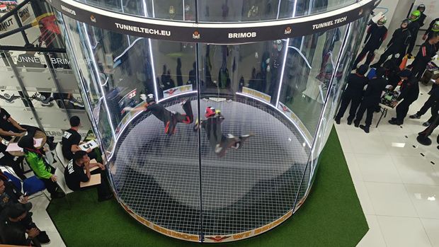 Wadankorbrimob Polri, Irjen Ramdani Hidayat. | Sambut HUT ke-78, Brimob Polri Gelar Lomba Indoor Skydiving