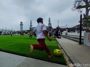 Wajah Baru Alun-alun Lembang Usai Dipugar dengan Anggaran Rp 6 M