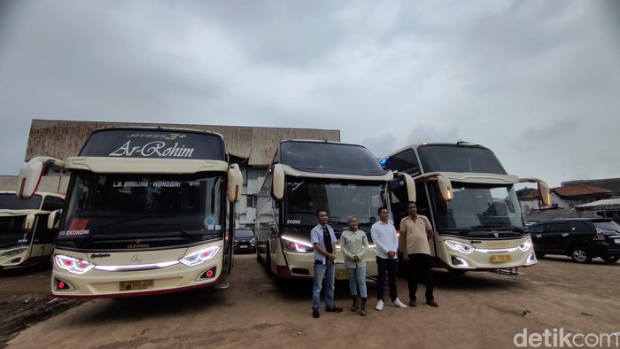 Bus PO Sembodo yang layani rute Jakarta-Wonogiri.