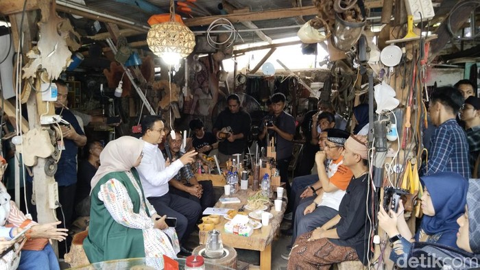 Capres Anies Baswedan saat mengunjungi Kabupaten Kuningan