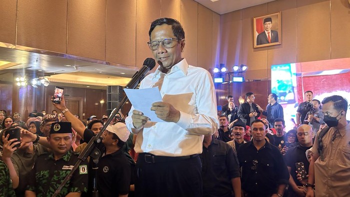 Cawapres 2024 nomor urut 3, Mahfud Md.