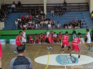 Keseruan Turnamen Basket Classy Yamaha Youth Festival di Bali