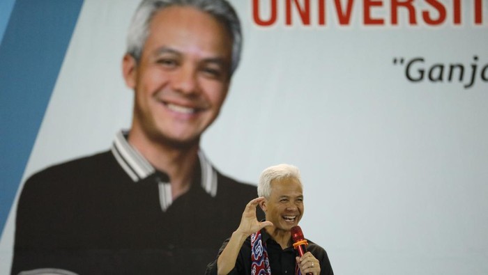 Ganjar Pranowo di Universitas Muhammadiyah Cirebon (UMC) (dok. Tim Ganjar)
