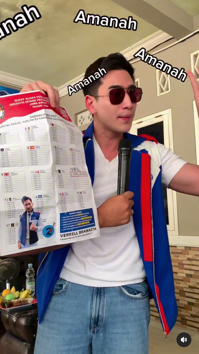 Kini unggahan Instagram Verrell Bramasta dan Stefan William ramai dikomentari warganet yang pro kontra dengan keputusan kedua aktor untuk terjun ke dunia politik. Foto: dok. Instagram @bramastavrl