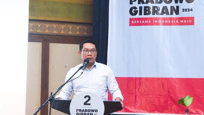 Ketua TKD Prabowo-Gibran Jabar Ridwan Kamil