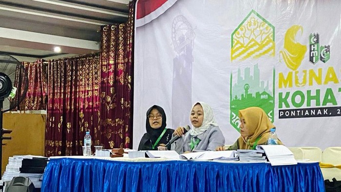 Momen Pemilihan Kohati PB HMI Sri Meisista kader Himpunan Mahasiswa Islam (HMI) cabang Palu, terpilih menjadi Ketua Umum Korps HMI Wati (KOHATI) Pengurus Besar (PB) HMI periode 2023-2025.