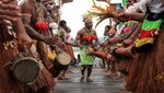 Potret Tarian Binga-binga dari Tanah Papua