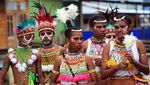 Potret Tarian Binga-binga dari Tanah Papua