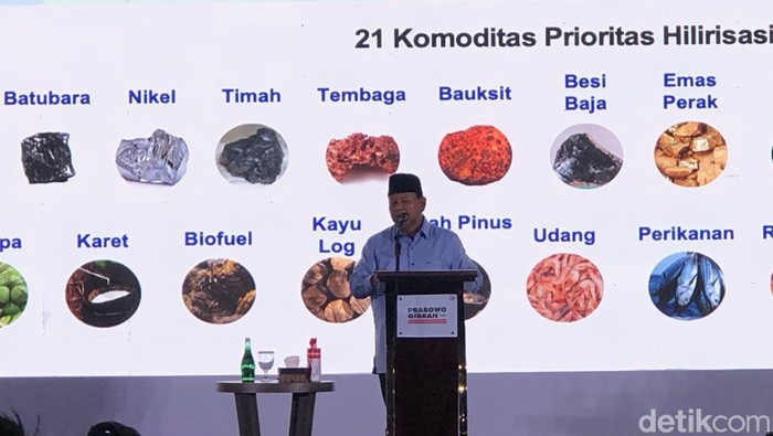 Prabowo Subianto di Padang. (M Afdal Afrianto/detikSumut)