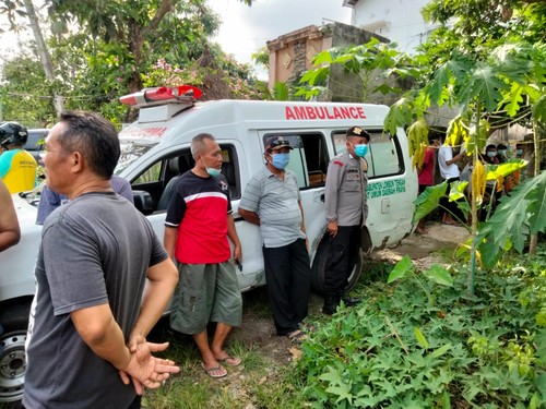 Pria asal Purbalingga ditemukan meninggal di dalam kontrakannya, di Praya, Lombok Tengah. (Humas Polres Lombok Tengah)