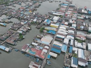 Melihat Kota Terapung di Natuna, 80% Rumah Warga Ada di Laut