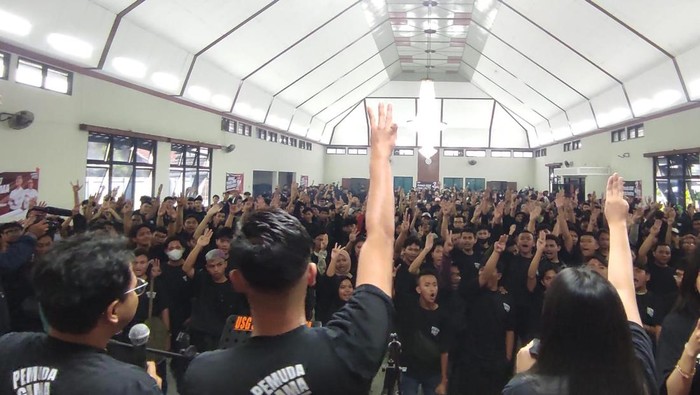 Relawan Ganjar-Mahfud di Bandung