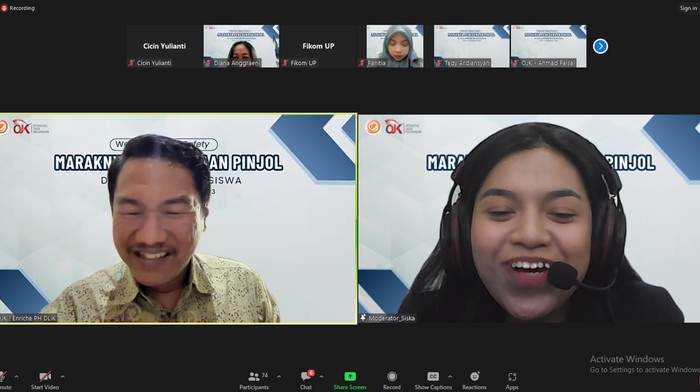 Webinar Universitas Pancasila