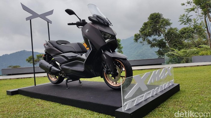 Yamaha XMAX Tech Max meluncur di Indonesia.
