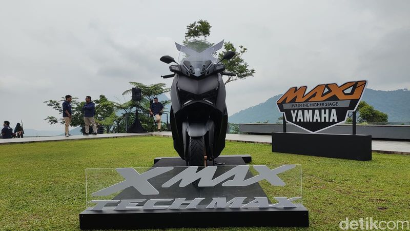 Yamaha XMAX Tech Max meluncur di Indonesia.