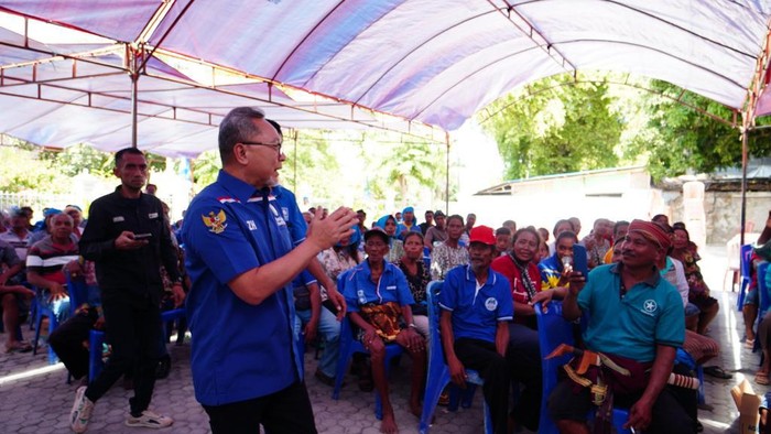 Zulkifli Hasan saat kampanye di NTT