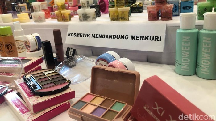 BPOM Temukan Kosmetik Ilegal Mengandung Pewarna K3-K10 yang Picu Kanker