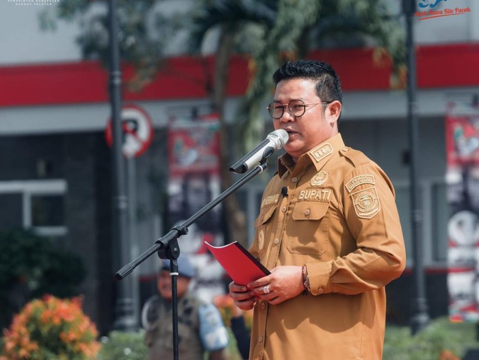 Bupati Bangka Selatan Riza Herdavid
