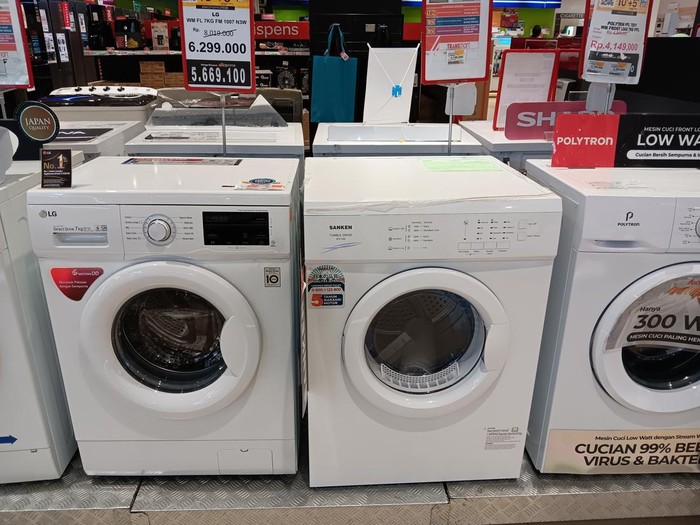 Gokil! Di Transmart Full Day Sale Ada Mesin Cuci Didiskon Sampai Rp 2,3 Jutaan