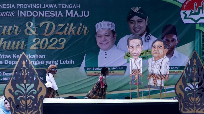 Ribuan jamaah Jaringan Santri Indonesia (JSI) Provinsi Jawa Tengah melakukan Do'a Syukur & Dzikir Akhir Tahun 2023 untuk Indonesia Maju.