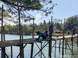 Jembatan Glagah Kulon Progo Beroperasi Jumat, Ini Nasib Jembatan Darurat