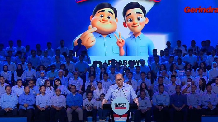 Ketua TKN Prabowo, Rosan Roeslani (Screenshot YouTube Gerindra)