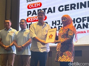 Dapat Dukungan Gerindra, Khofifah Minta Restu Maju Pilgub Jatim 2024