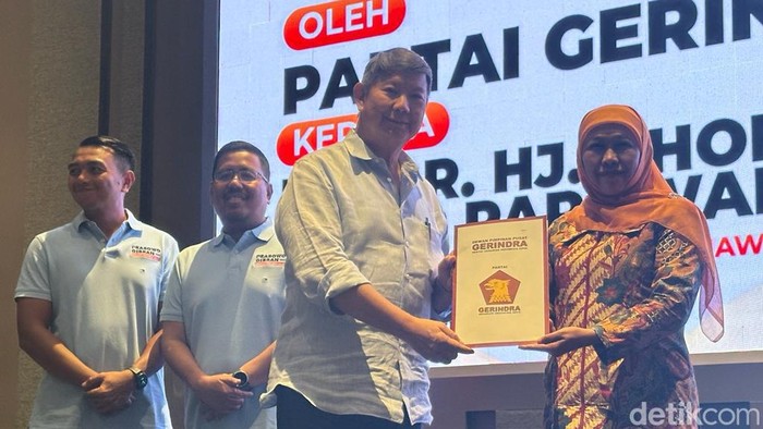 Khofifah Indar Parawansa dapat rekomendasi Cagub 2024 dari Gerindra