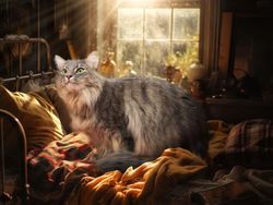 Kumpulan Foto Kucing Diedit Pakai Photoshop, Mana yang Lebih Lucu?