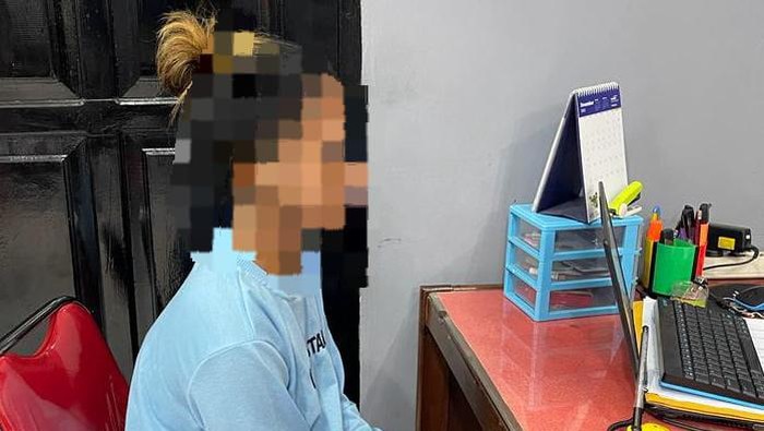 MB (22), menganiaya anak tirinya hingga mengalami luka di sekujur tubuhnya di Gorontalo.