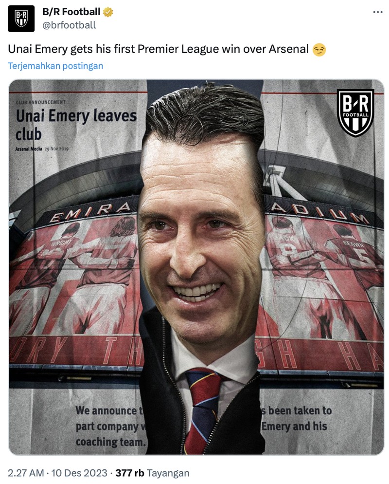 Meme Aston Villa vs Arsenal