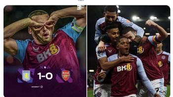 Performa Aston Villa tidak main-main, menang 15 secara beruntun saat main di kandang sendiri. Foto: X