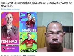 Meme Bournemouth Bikin MU Menangis di Akhir Pekan