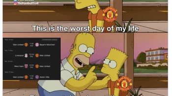 Mimpi buruk MU yang akan semakin panjang. Foto: X