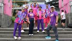 Meriah Bareng Mega Semarakkan CFD Jakarta