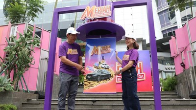 Meriah Bareng Mega Semarakkan CFD Jakarta