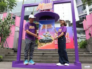 Meriah Bareng Mega Semarakkan CFD Jakarta