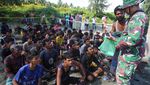 Penampakan Ratusan Pengungsi Rohingya Tiba Lagi di Aceh