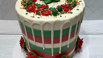 Kue tart dengan variasi warna yang cantik. Foto: Boredpanda