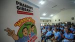 Potret Relawan Warteg Deklarasi Dukung Prabowo-Gibran