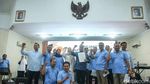 Potret Relawan Warteg Deklarasi Dukung Prabowo-Gibran