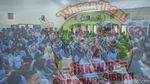 Potret Relawan Warteg Deklarasi Dukung Prabowo-Gibran