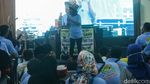 Potret Relawan Warteg Deklarasi Dukung Prabowo-Gibran