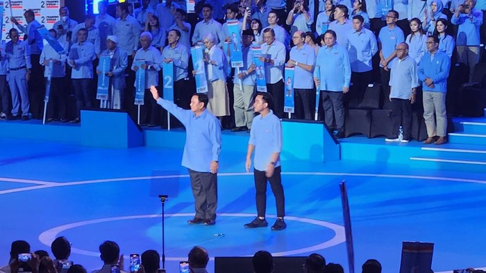 Prabowo dan Gibran (Adrial/detikcom)
