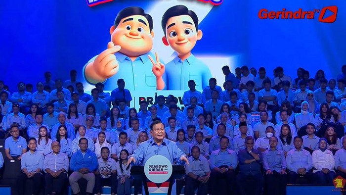 Prabowo Subianto (Screenshot YouTube Gerindra)