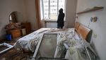 Rudal Rusia Hantam Kharkiv, 7 Blok Apartemen Rusak