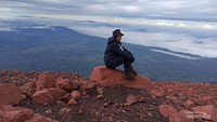 Pemandangan dari atas Gunung Kerinci