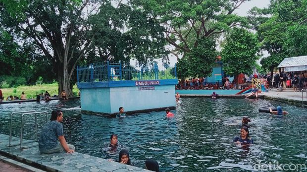 Umbul Nilo di Desa Daleman, Kecamatan Tulung, Klaten.