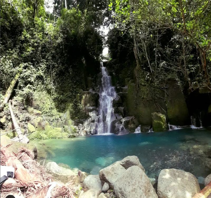 Air terjun siluman. (Instagram @airterjunsiluman)